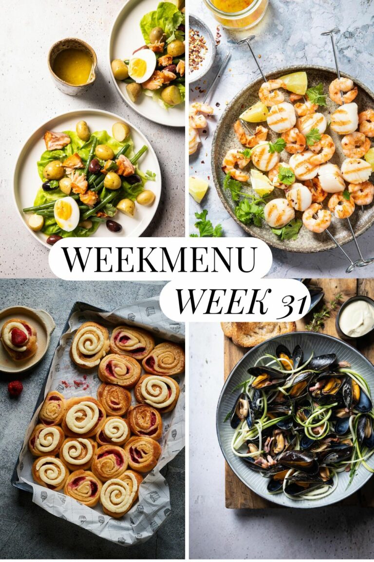 Weekmenu 2022 week 31