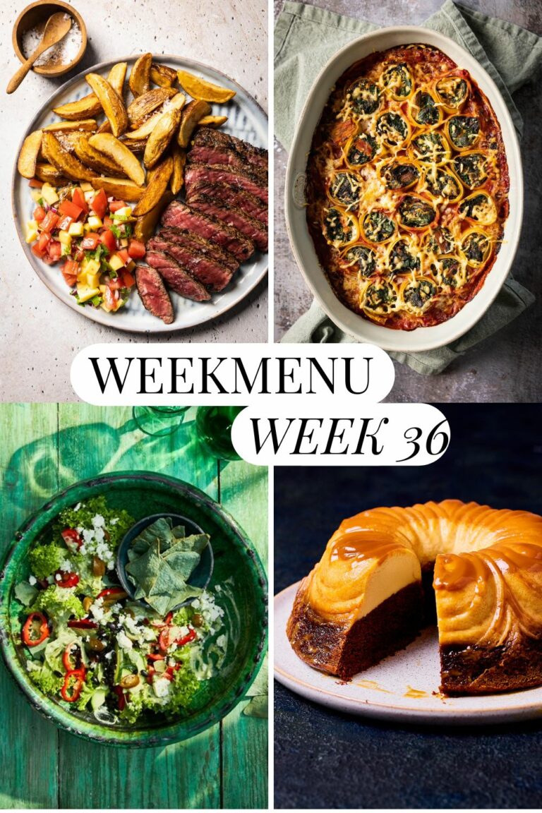 Weekmenu week 36 2022