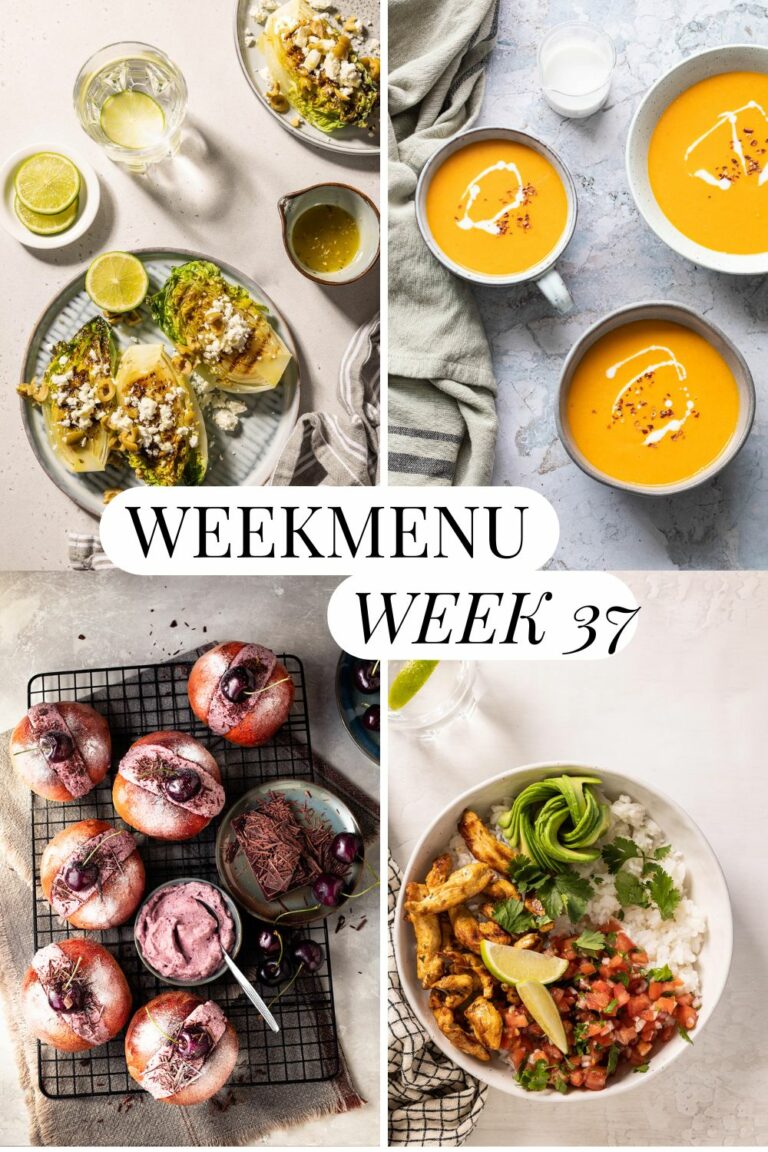 Weekmenu week 37 2022