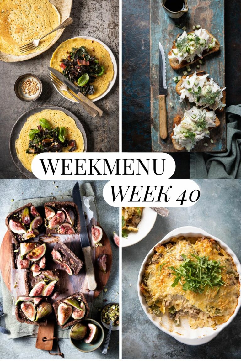 Weekmenu week 40 2022