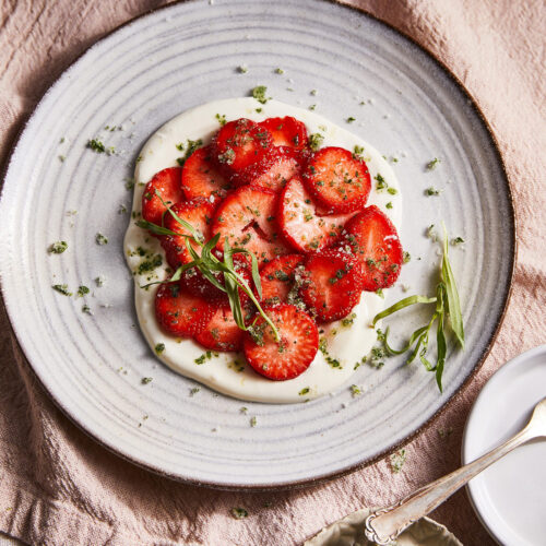 Makkelijk met miljuschka nagerecht aardbeien met dragon makkelijk recept