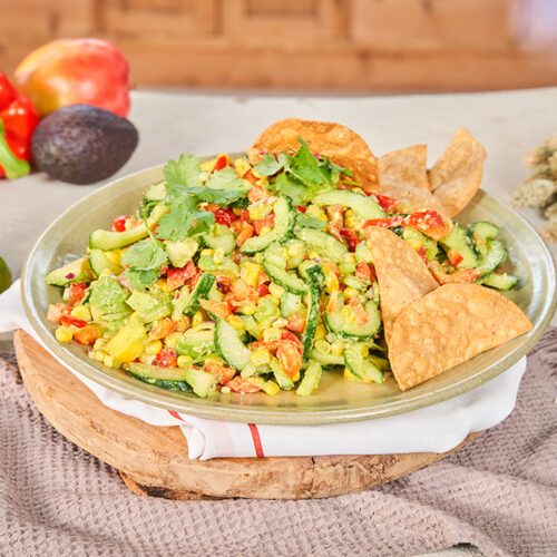 Crunchy komkommersalade