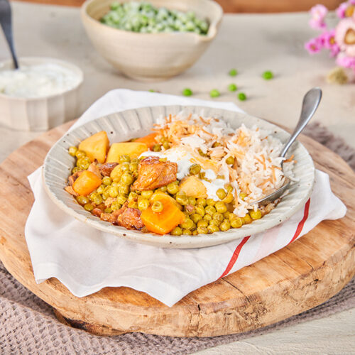 Griekse kipspiesjes met courgette