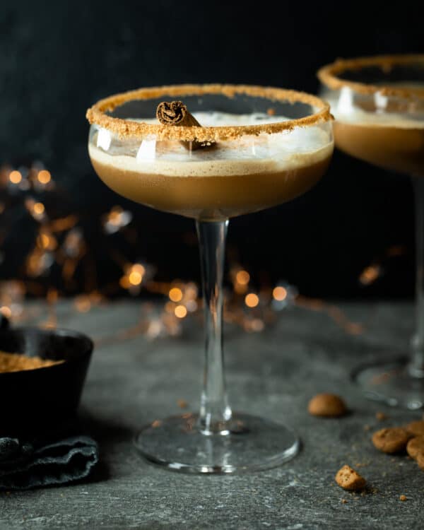 Pepernoten espresso martini 