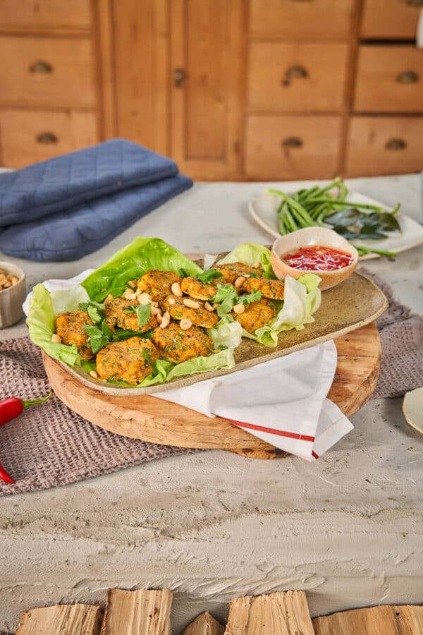 Thaise viskoekjes uit de oven