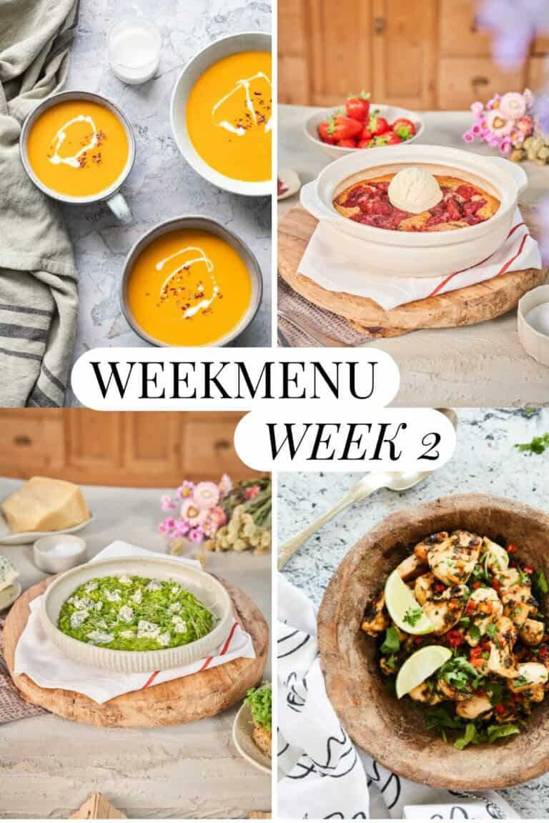 Weekmenu week 2 2023