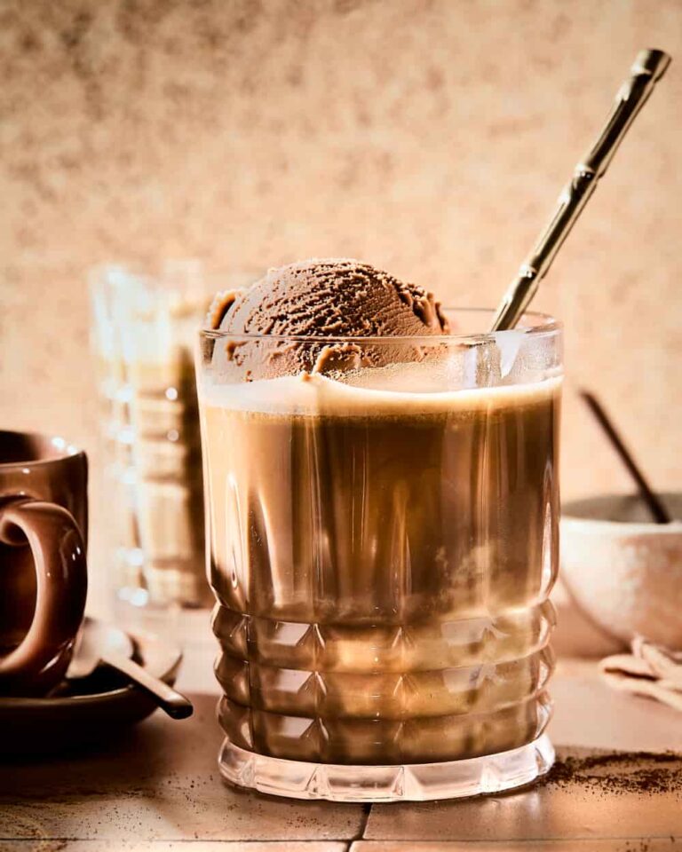 Affogato ijskoffie recept Miljuschka