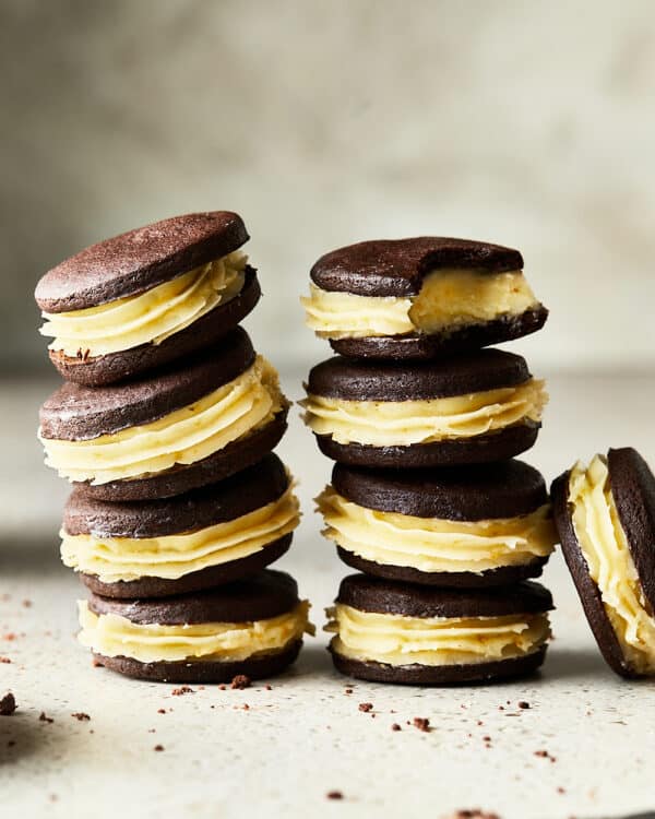 Homemade oreos