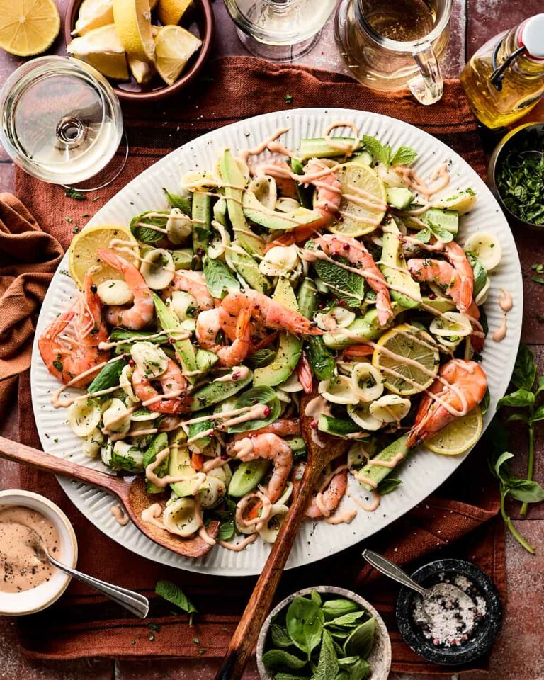Orecchiete met gamba's recept Miljuschka