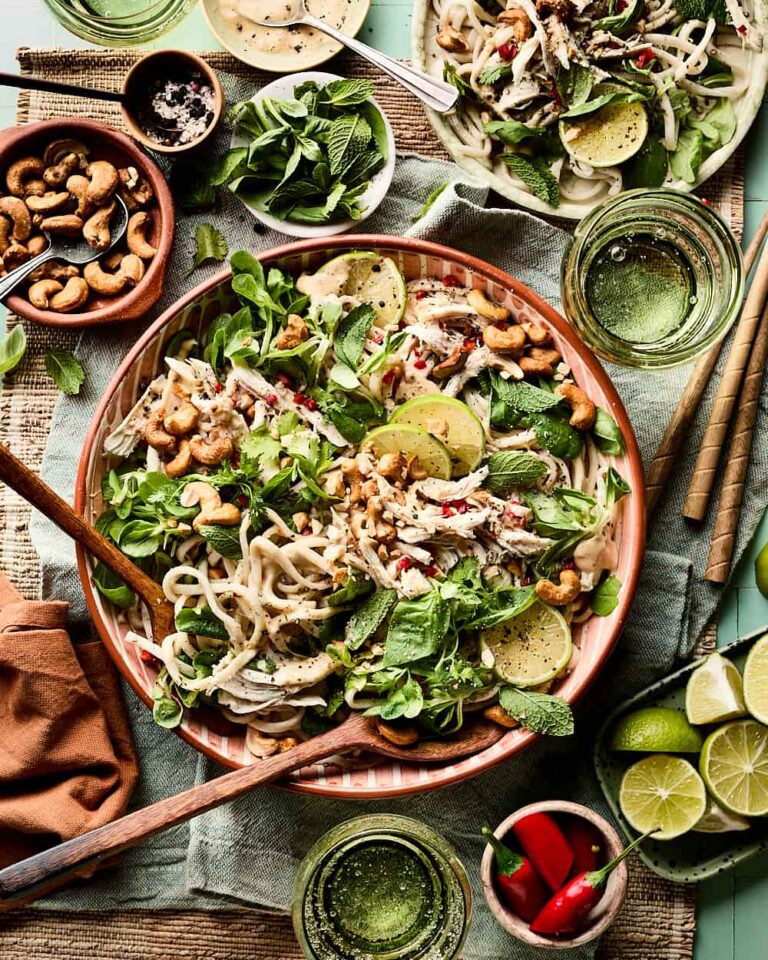 Thaise noedel salade recept Miljuschka
