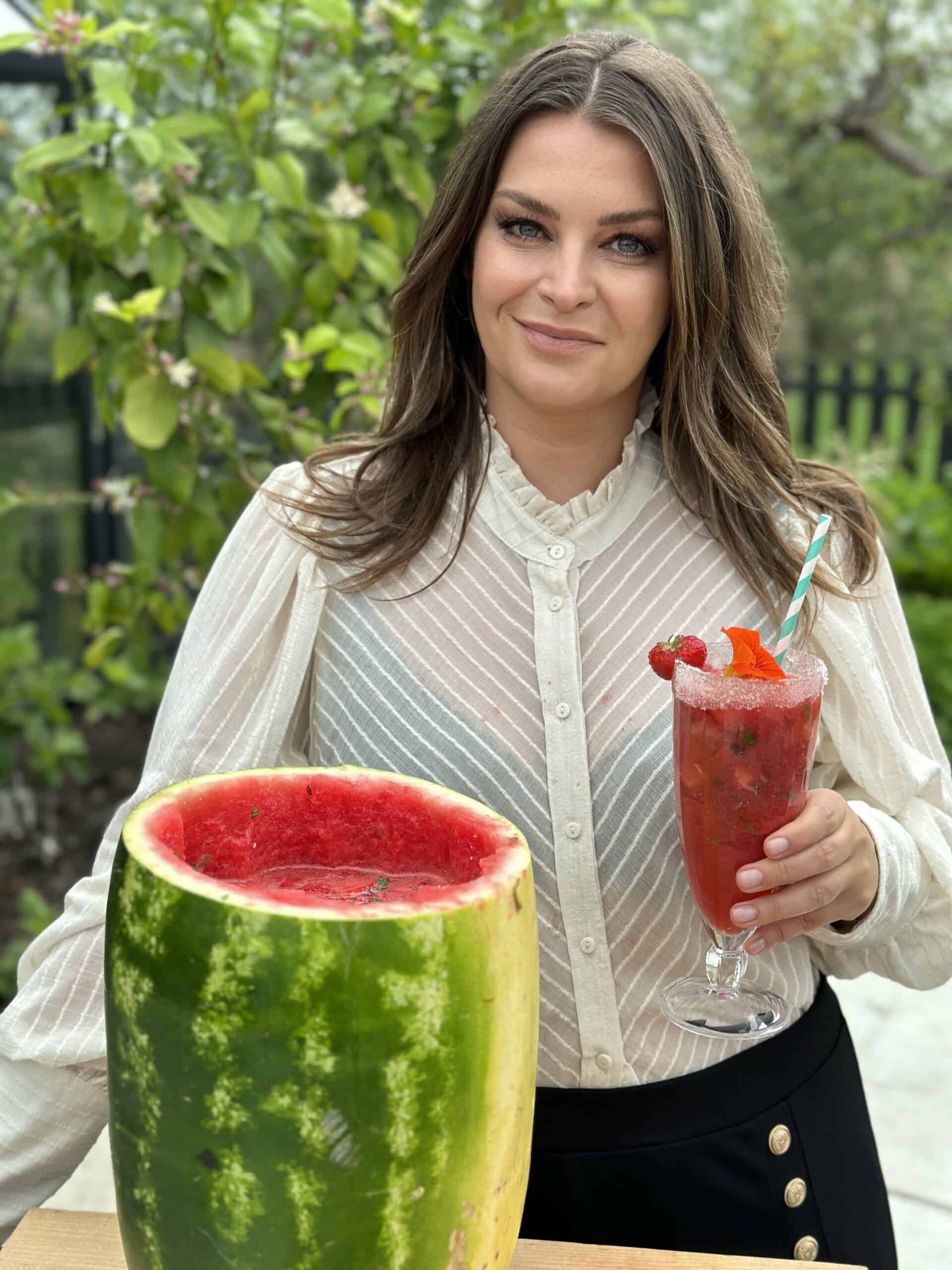Watermeloen punch Watermeloen punch