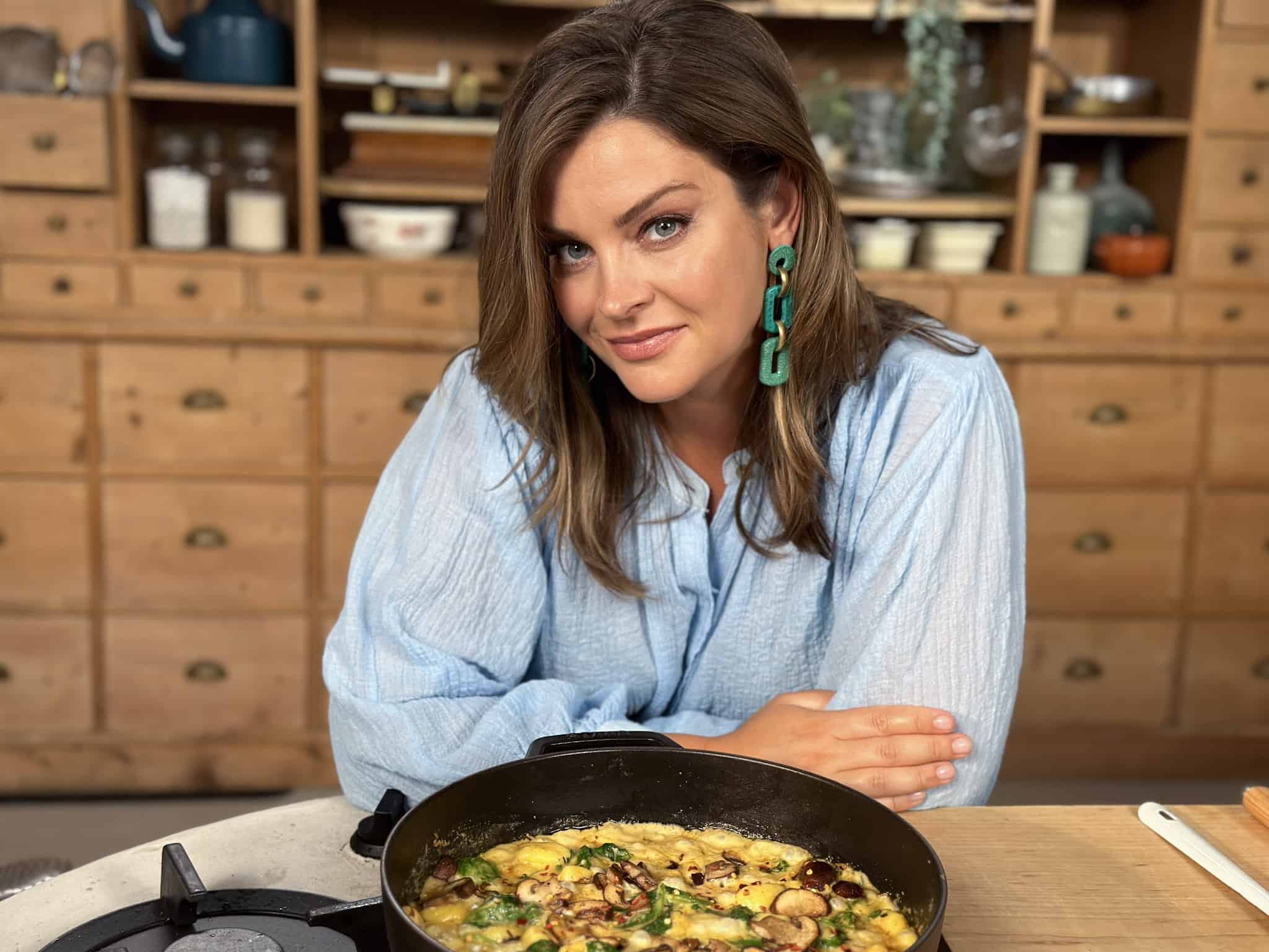 Gnocchi met spinazie en champignons-image