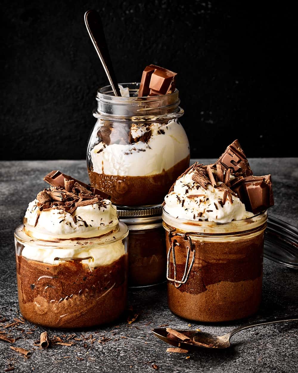 Chocolade mousse miljuschka