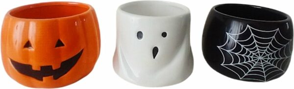 Halloween potjes set van drie Halloween potjes set van drie