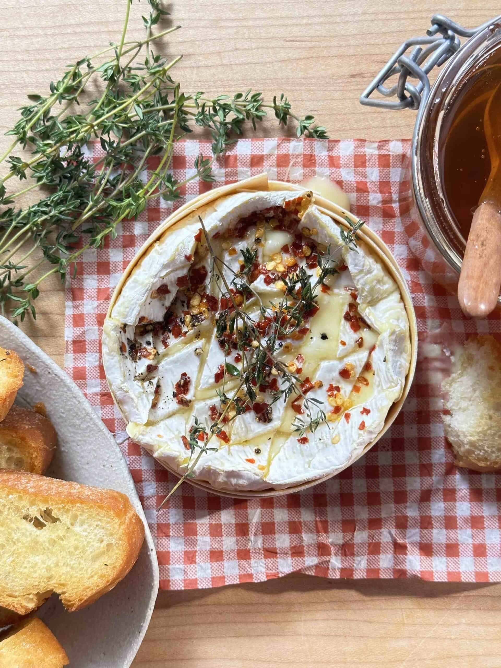 mini kaasfondue van camembert