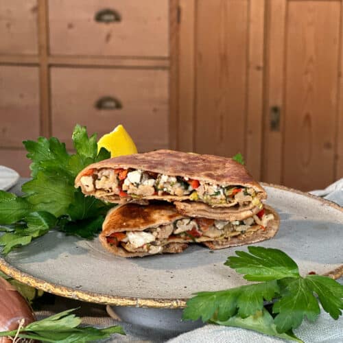 Crunchy wrap met kipgehakt Miljuschka