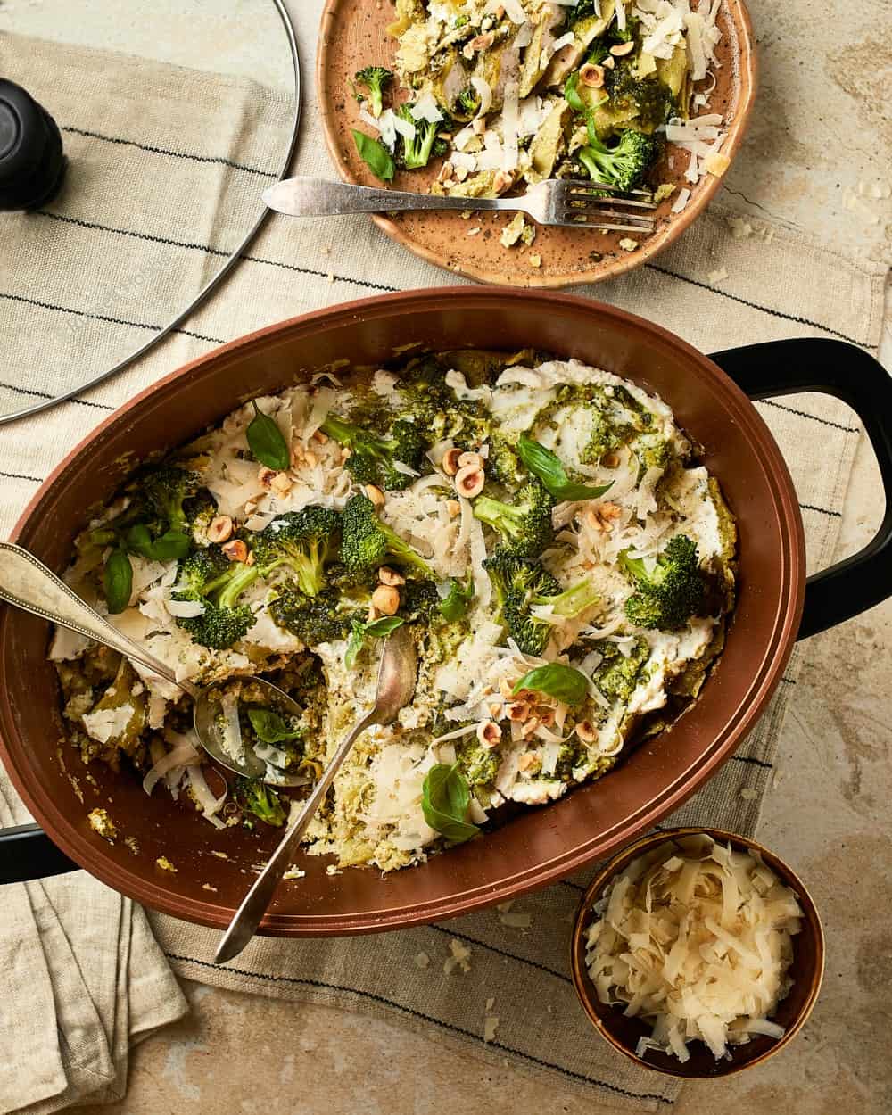 Kip en broccoli lasagne miljuschka