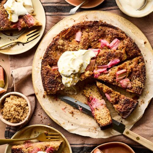 Rabarbercake Miljuschka