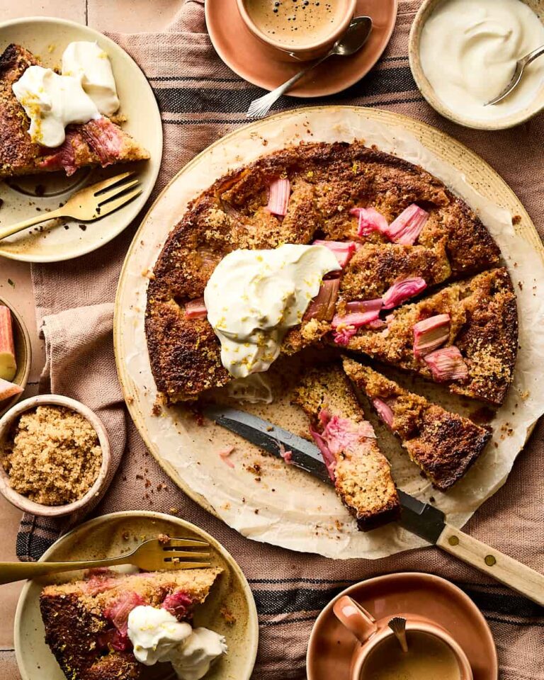 Rabarbercake Miljuschka