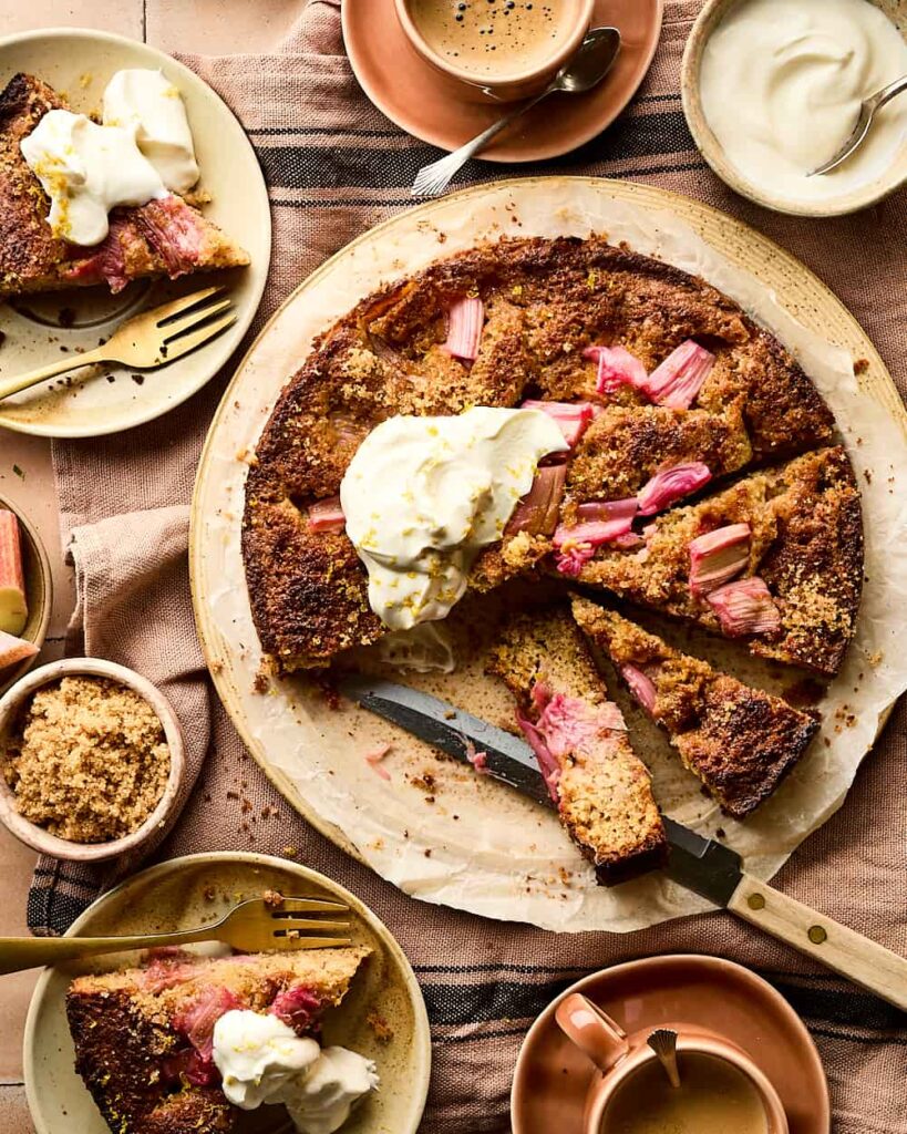 Rabarbercake Miljuschka
