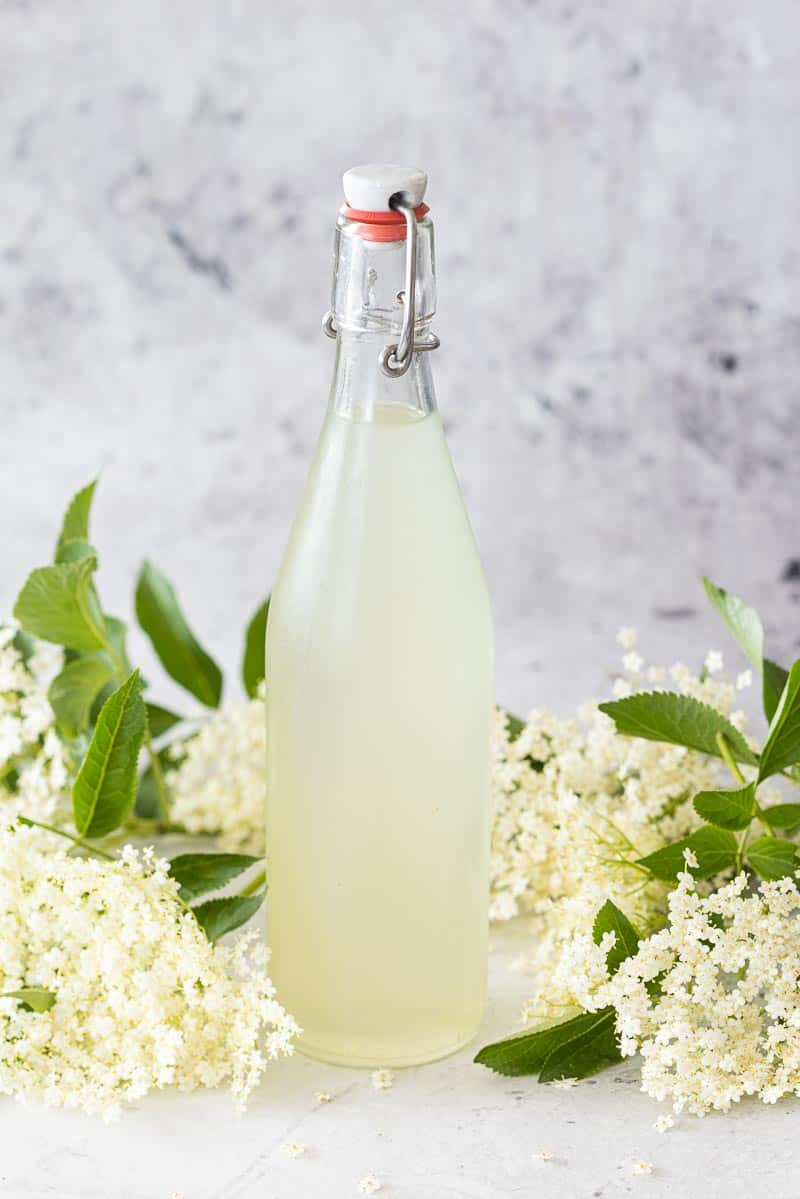 Vlierbloesemsiroop-2 Vlierbloesemsiroop 2