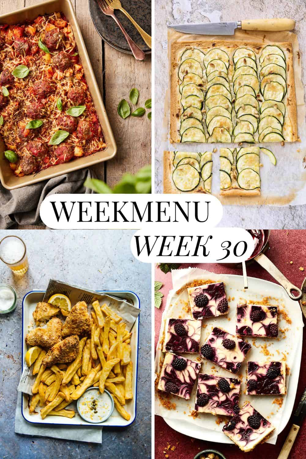 Week Menu App Weekmenu week 25 | Miljuschka