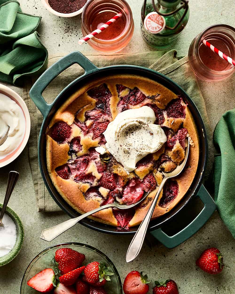 Aardbeiencake Miljuschka Aardbeiencake Miljuschka