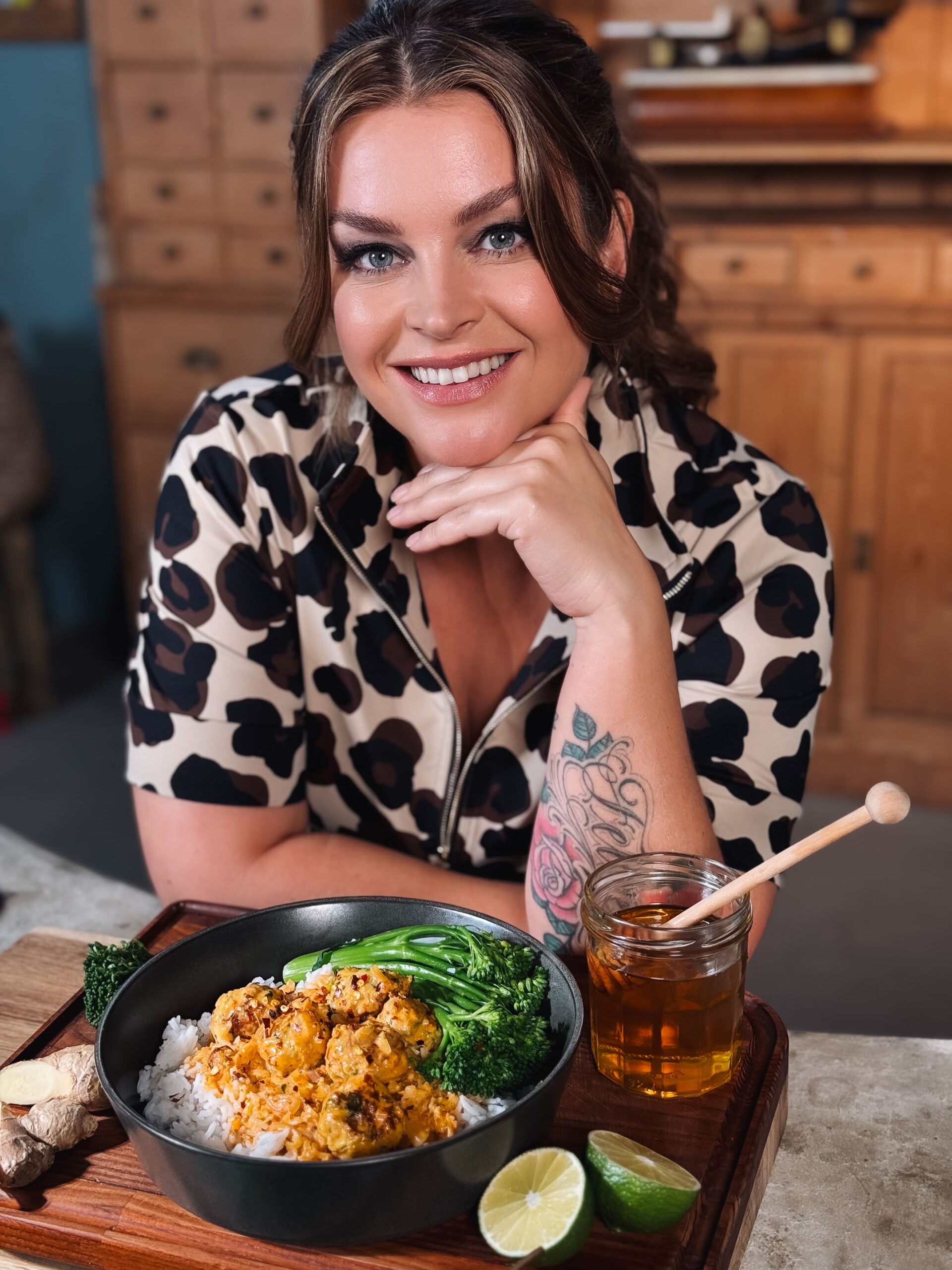 Mil Kipballetjes met proteine curry miljuschka