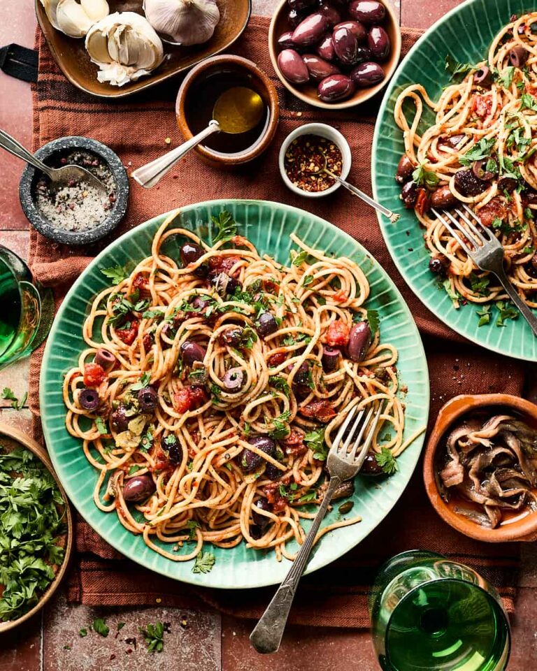 Spaghetti puttanesca miljuschka