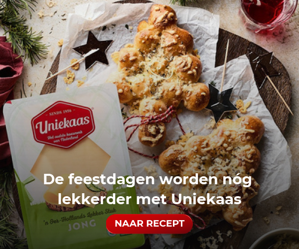 Uniekaas display (kerst)
