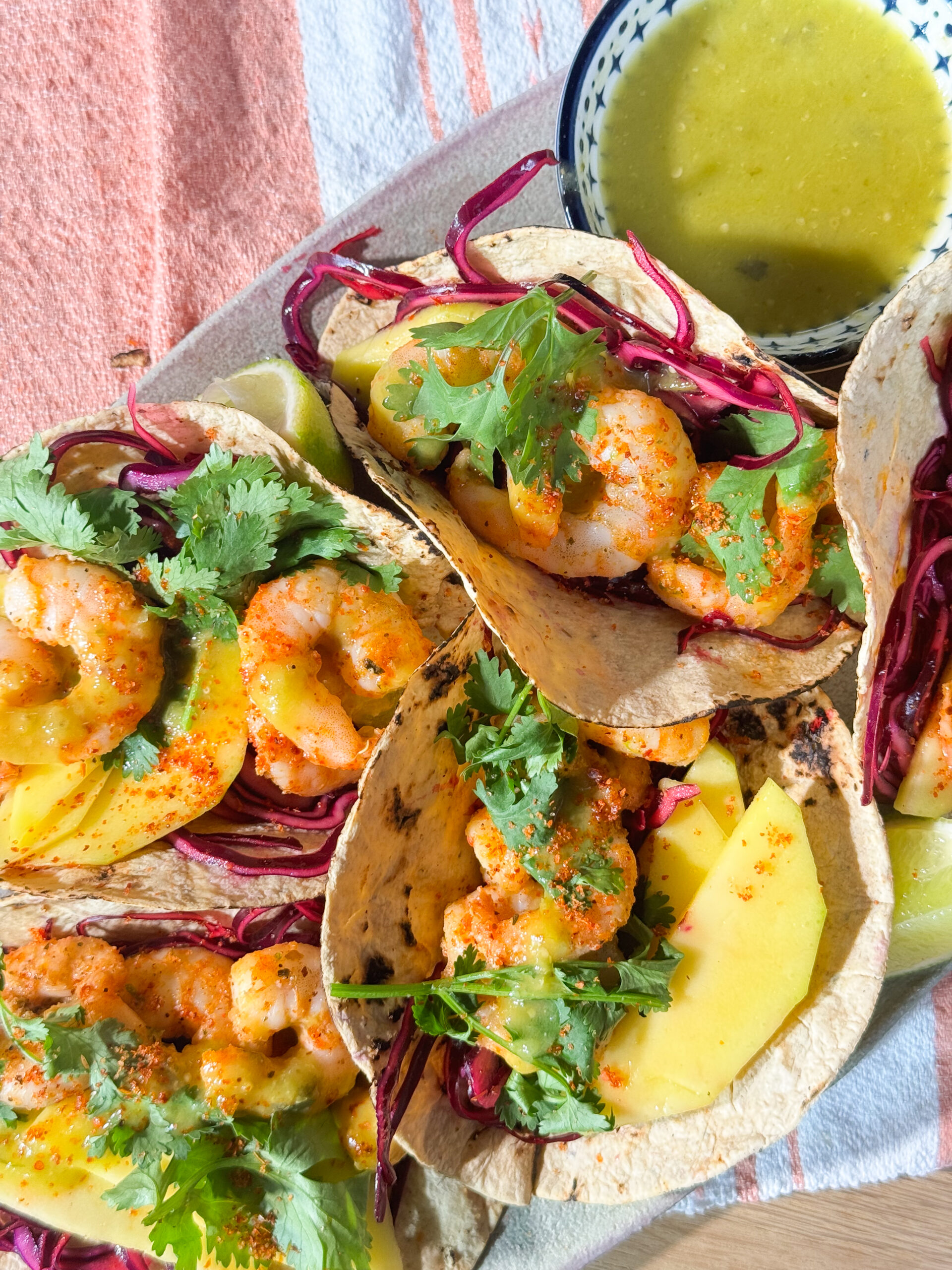 Food Cajun shrimp taco's (1) Food Cajun shrimp taco's (1)