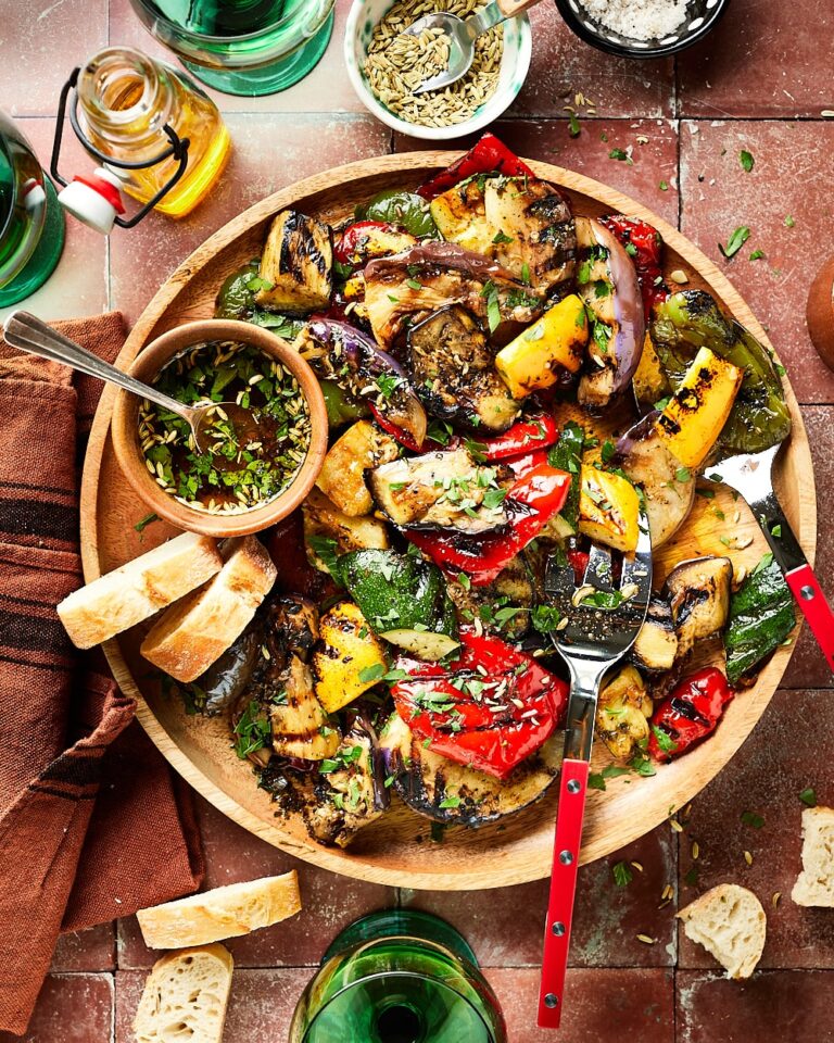 Gegrilde groenten BBQ miljuschka