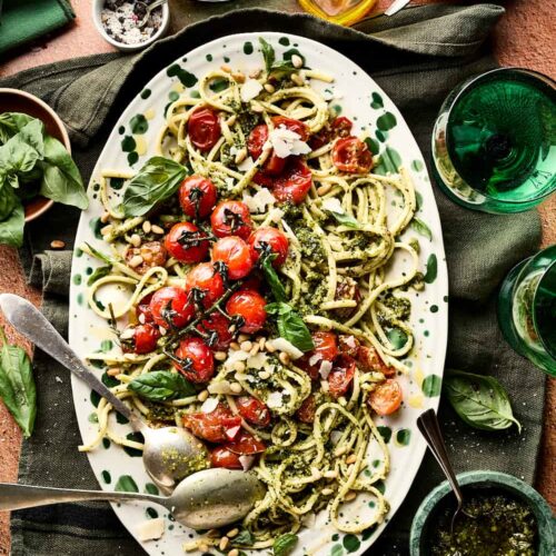 Pasta pesto miljuschka