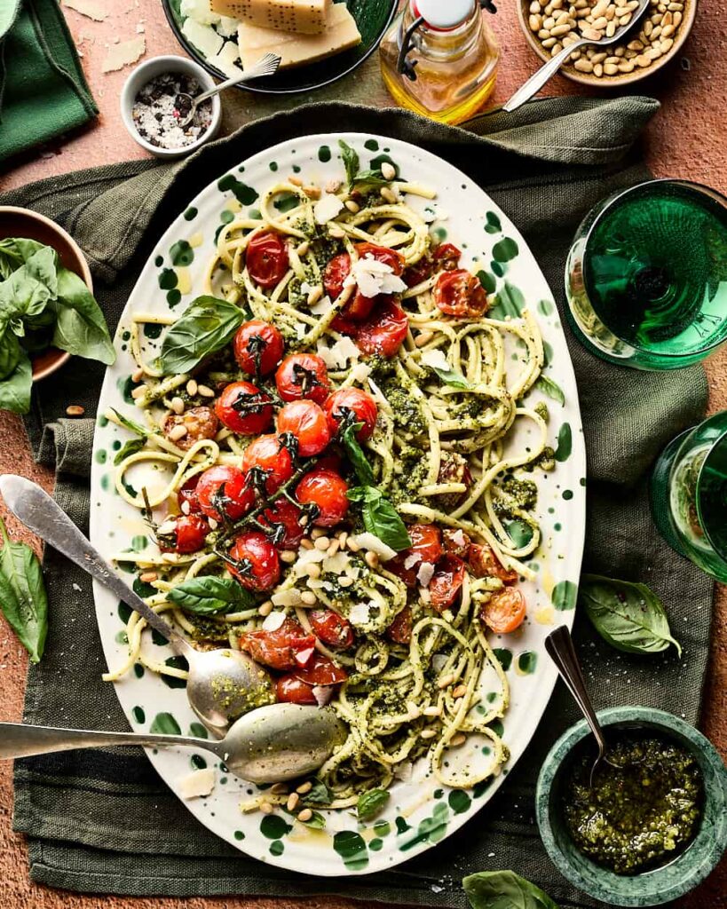 Pasta pesto miljuschka