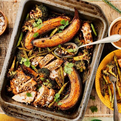 Aziatische traybake