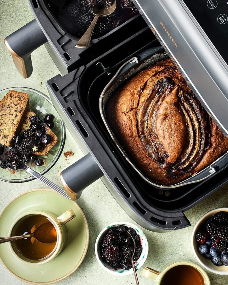 Bananenbrood uit airfryer website