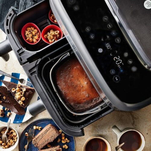 Chocolade basque cheesecake Miljuschka airfryer