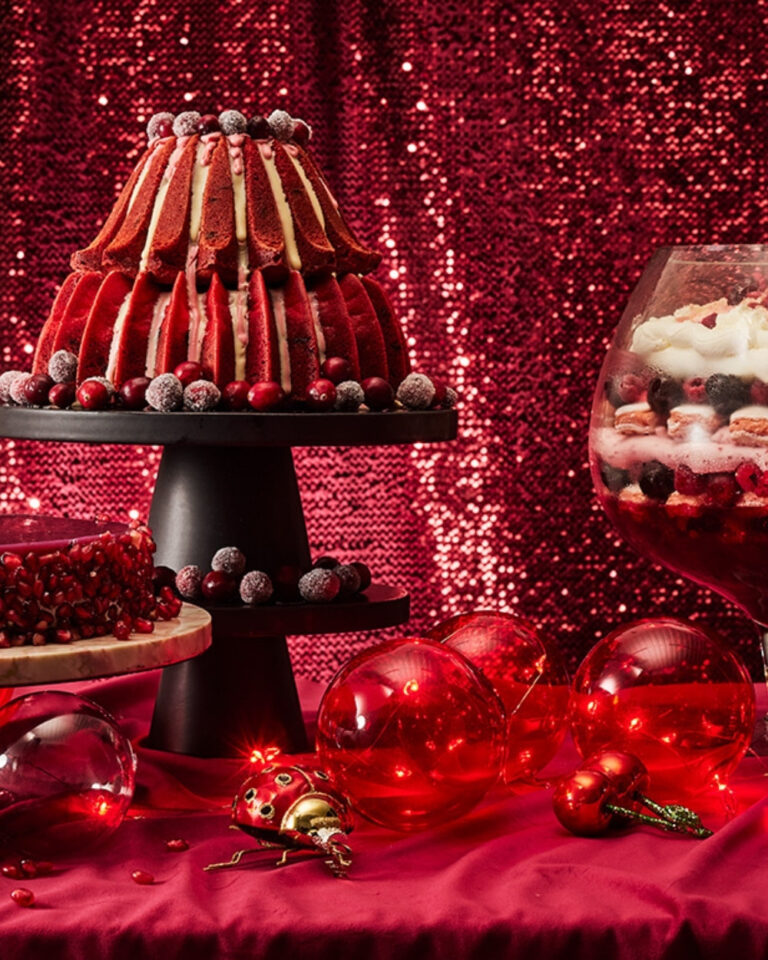 Desserts rood miljuschka