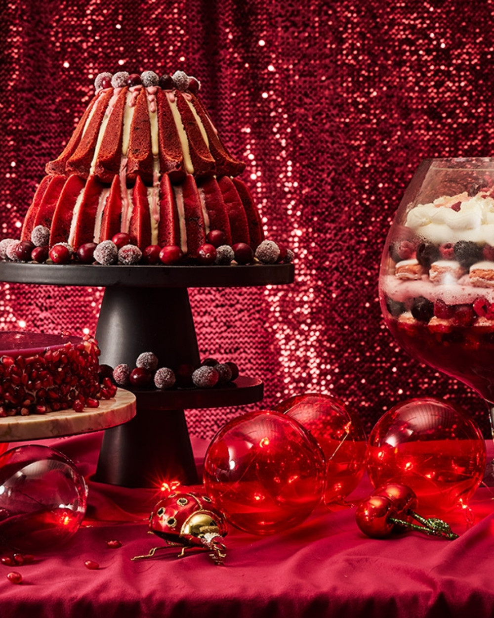 Desserts rood miljuschka