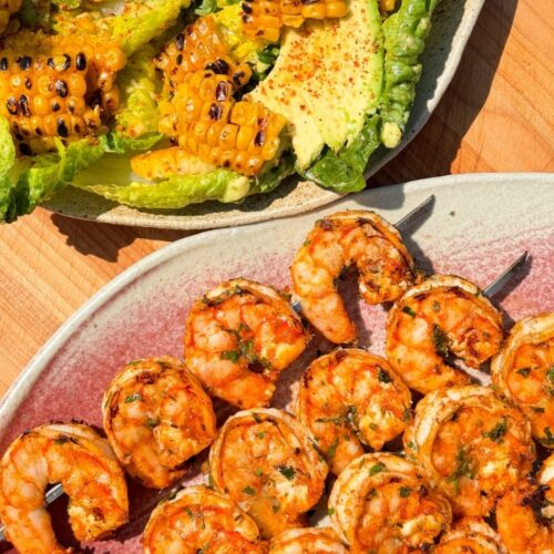 Food BBQ gambaspiesjes