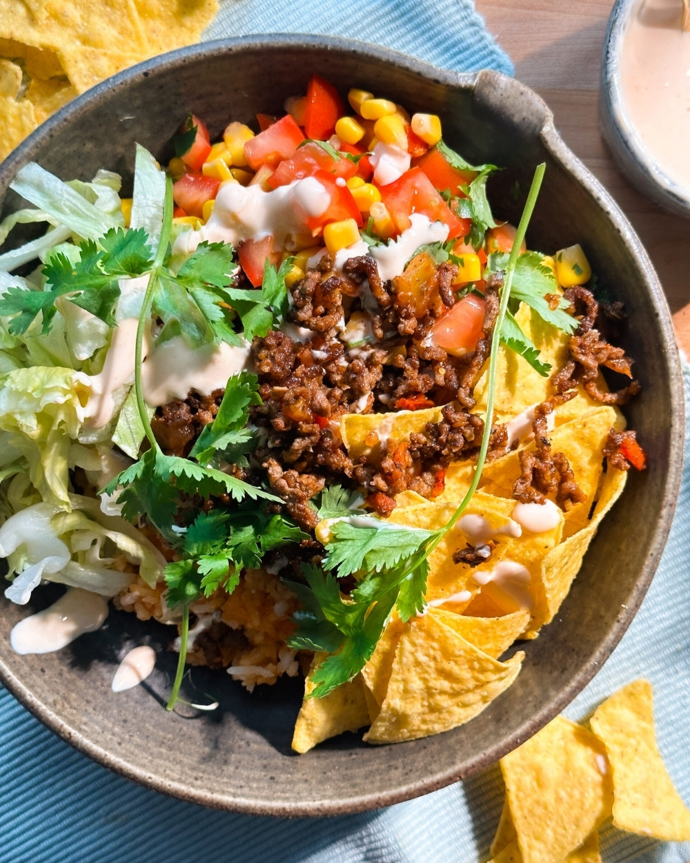 Food Mexicaanse taco bowl Food Mexicaanse taco bowl