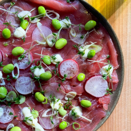 Food tonijncarpaccio