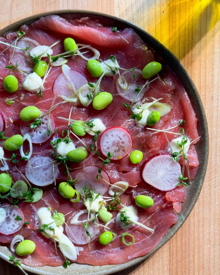 Food tonijncarpaccio