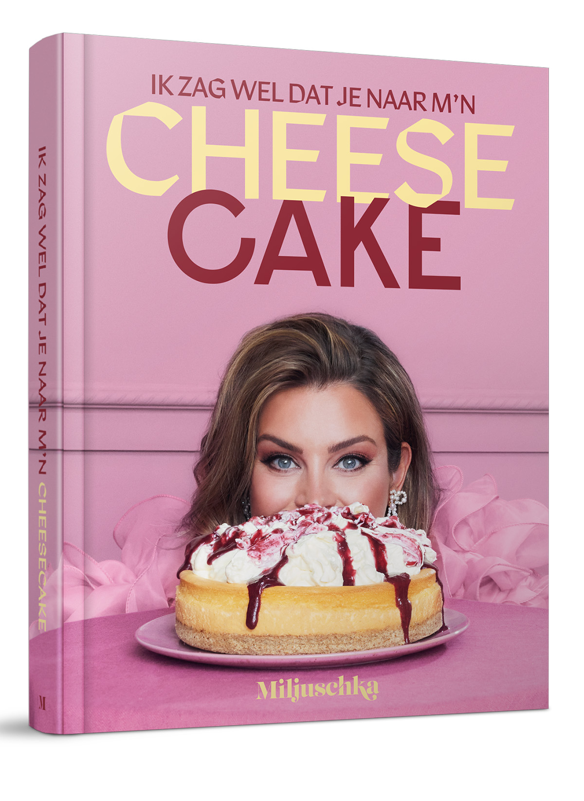Miljuschka cheesecakeboek Cover 3d