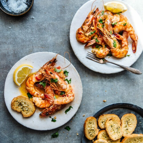 Portugese gambas uit de Airfryer