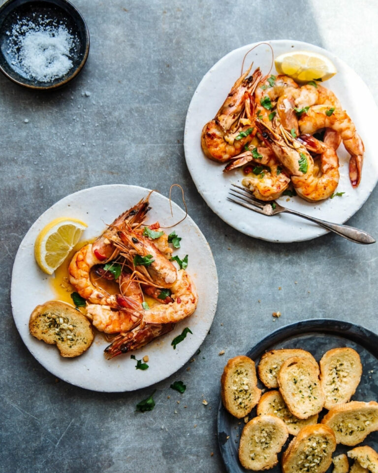 Portugese gambas uit de Airfryer
