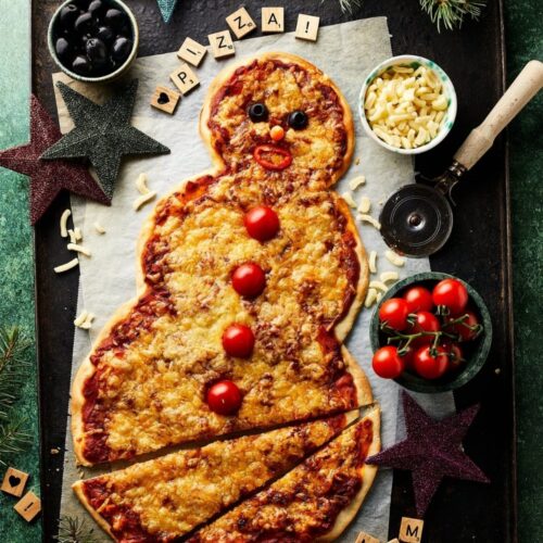 Sneeuwpop pizza miljuschka