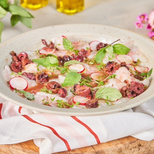 crudo van zeebaars