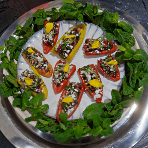 gevulde snackpaprika