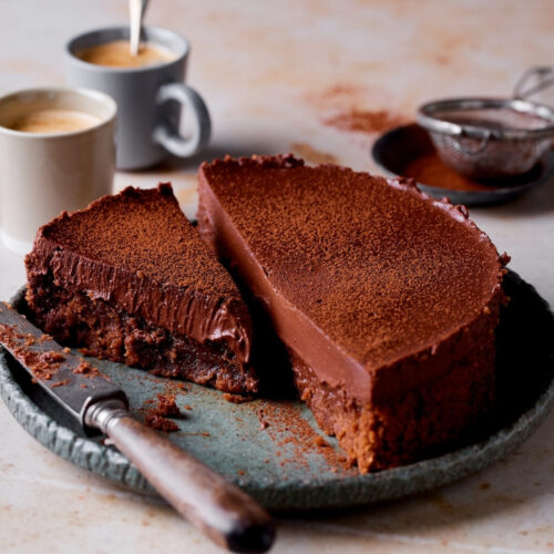 Glutenvrije chocoladecake met ganache